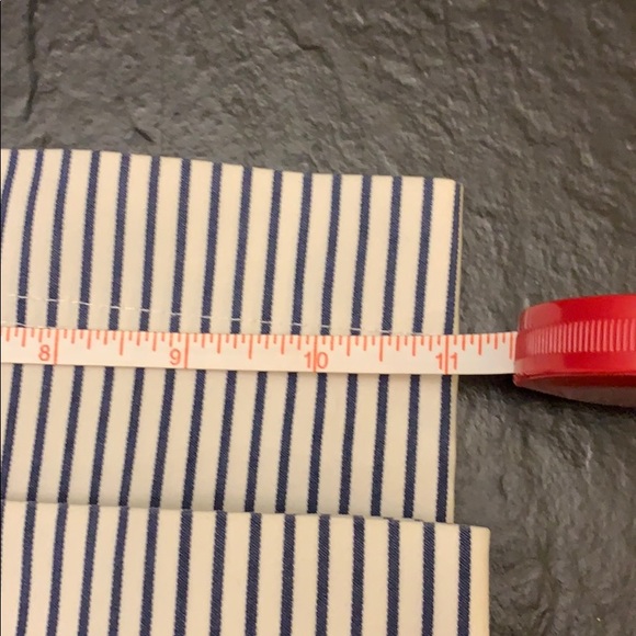 Navy and White Cropped Pants - Picture 6 of 6